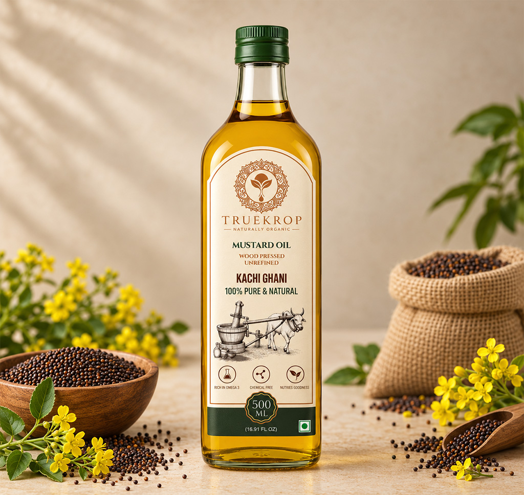 Wood Pressed Mustard Oil